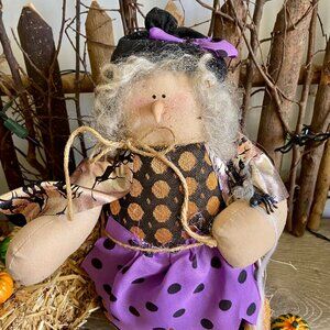 VINTAGE -1993 Collectable Creations -WITCH, by Hoiland Charlotte Brown - Rare